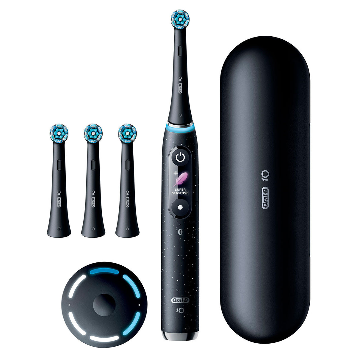 Oral-B iO Series 10 Rechargeable Electric Toothbrush, Cosmic Black