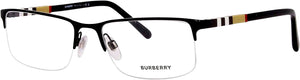 Burberry BE1282 black palladium eyeglasses