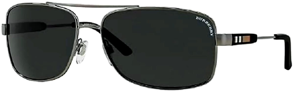Burberry BE 3074 Sunglasses — Gunmetal Grey