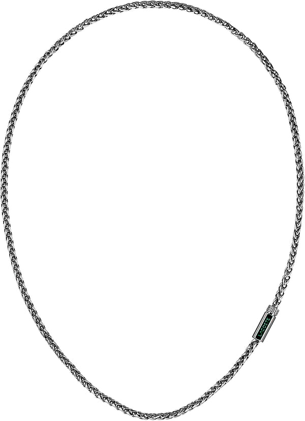 Lacoste Spelt Men's Chain Necklace, Fashionable, Eye-Catching Men's Jewelry