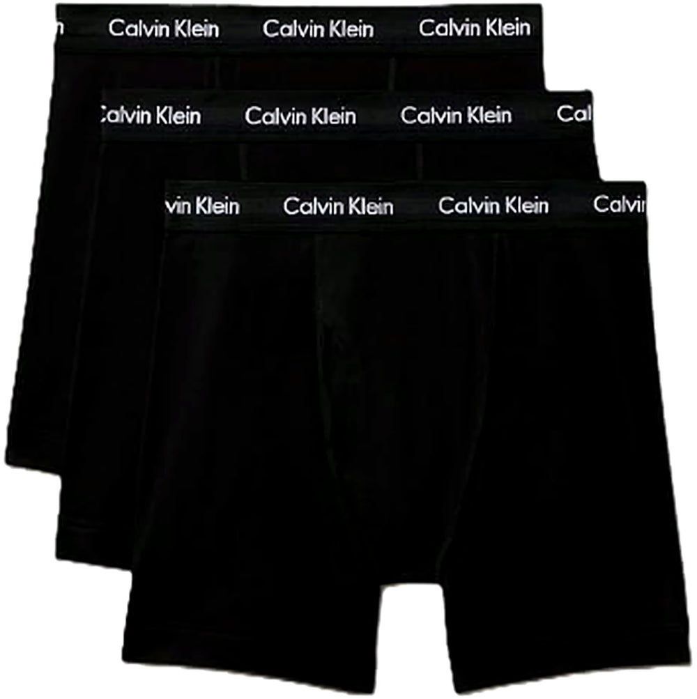 Calvin Klein Men's Cotton Stretch 3-Pack Low Rise Trunks