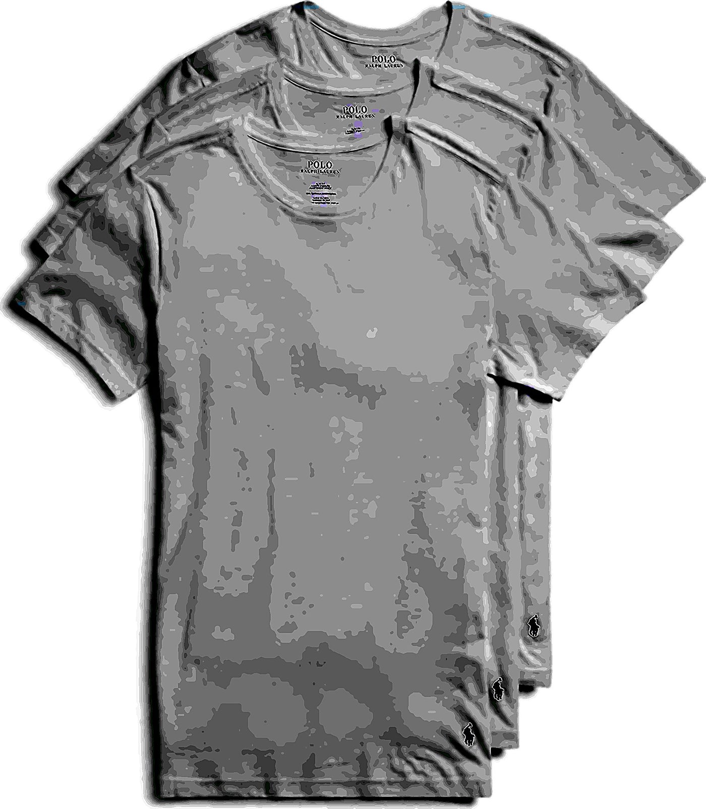 Polo Ralph Lauren Underwear Men's Slim Fit Cotton Crew Tee 3 Pack