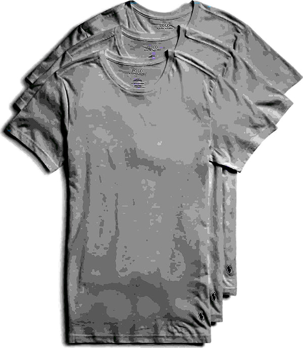 Polo Ralph Lauren Underwear Men's Slim Fit Cotton Crew Tee, 3 Pack