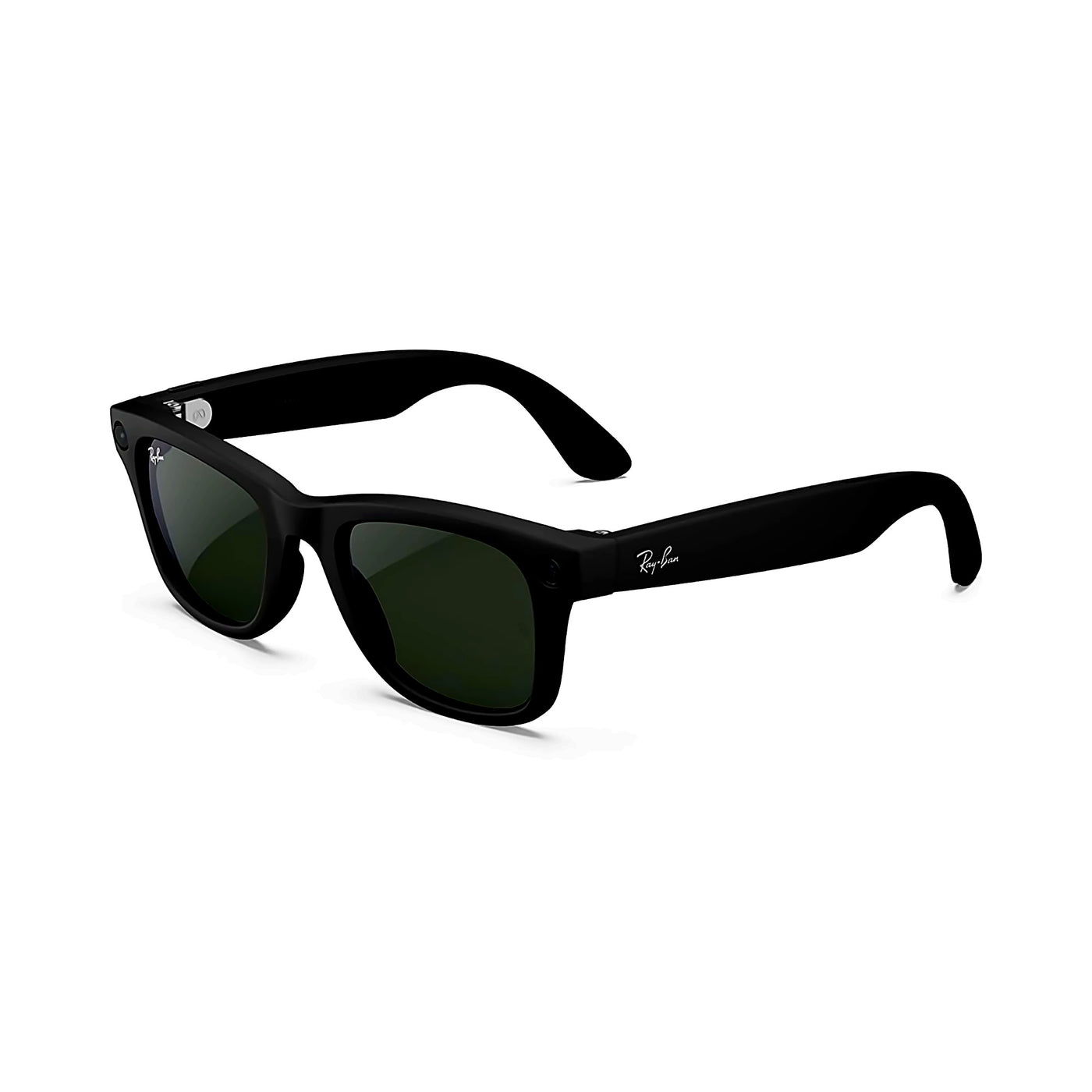 Ray-Ban Meta (Gen 1), Wayfarer, Matte Black | Smart AI Glasses for Men, Women — 12 MP Ultra-Wide Cam