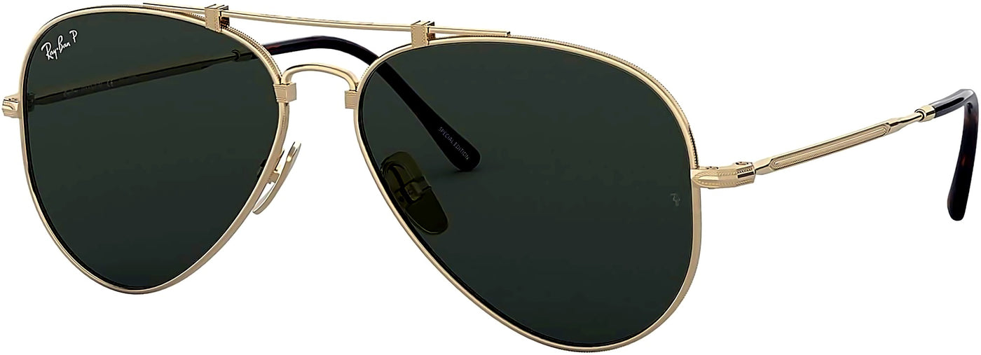 Ray-Ban RB8125m Titanium Aviator Sunglasses