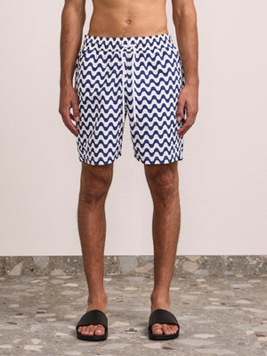 Frescobol Carioca Copacabana Sport swim shorts in navy