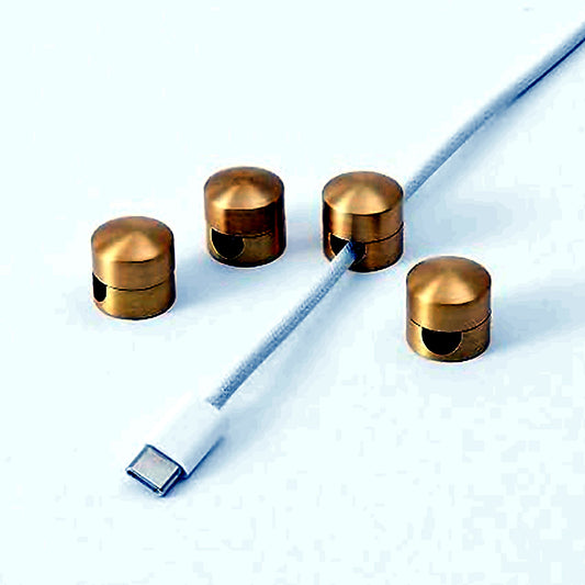 bright1tia cable clips premium brass cord