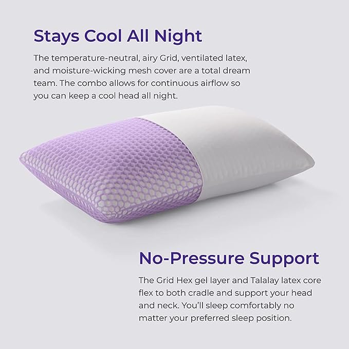 The Regal Purple Harmony Pillow