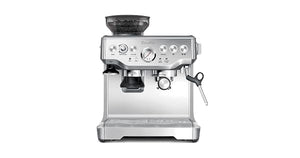 Breville Barista Express BES870XL brushed stainless espresso machine product shot