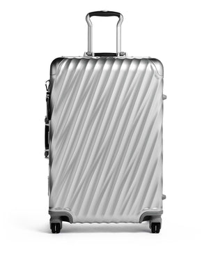 TUMI 19 Degree Aluminum International Carry-On, silver, front view