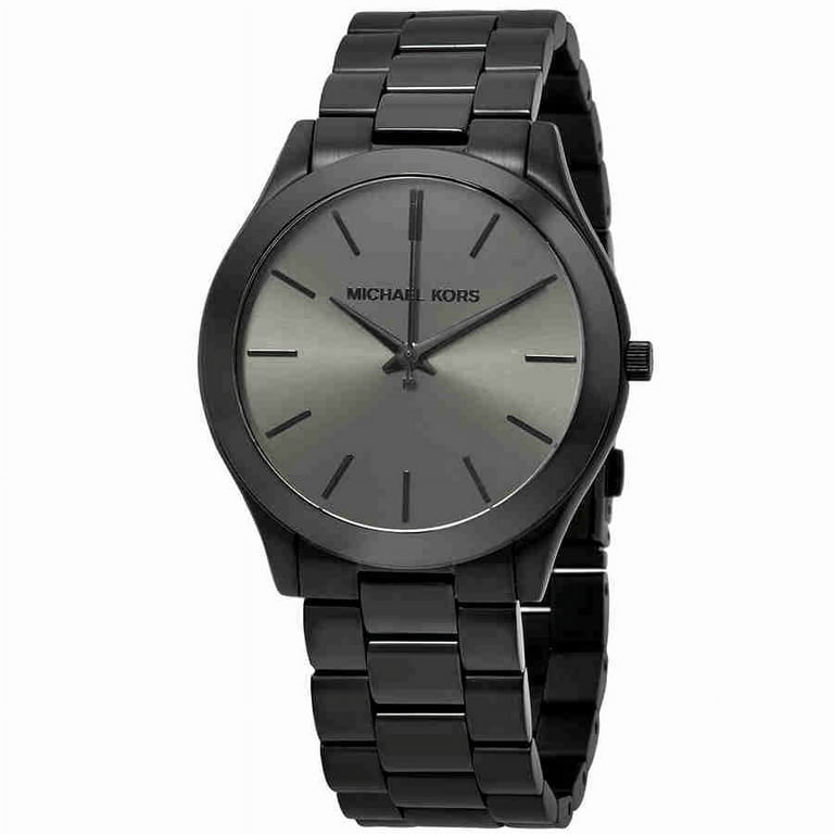 Michael Kors Men's Slim Runway Black Watch MK8507 | Luxury Quartz Watch for Men