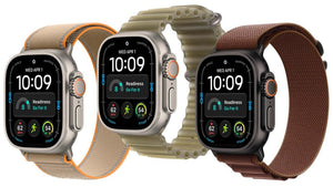 Apple Watch Ultra 4 in natural and black titanium with new Readiness complication