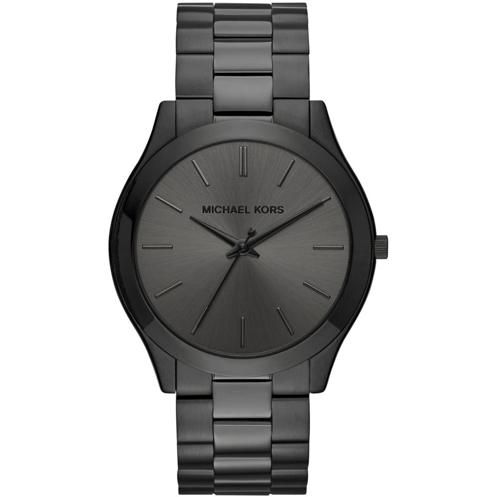 Michael Kors Men's Slim Runway Black Watch MK8507 | Luxury Quartz Watch for Men