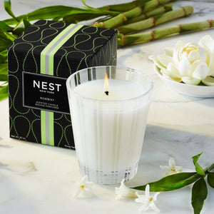 NEST New York Bamboo Classic Candle, styled product shot