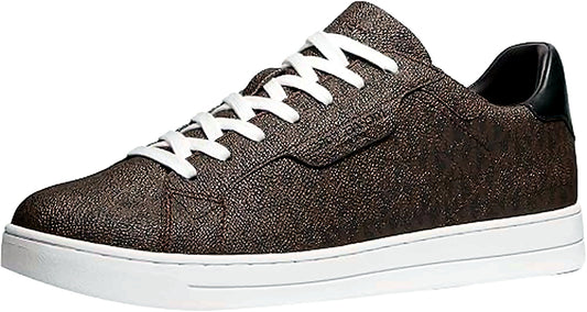 michael kors men s keating lace up sneakers brown