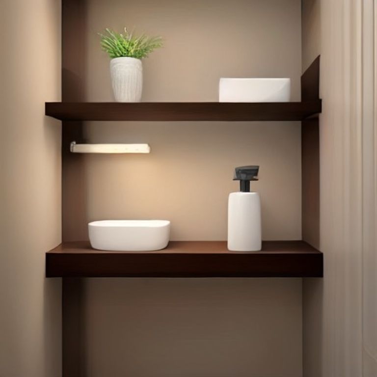 SRIWATANA Floating Shelves for Wall, Wall Shelves for Bathroom, Bedroom, Living Room, Kitchen, Offic — Executive Edition