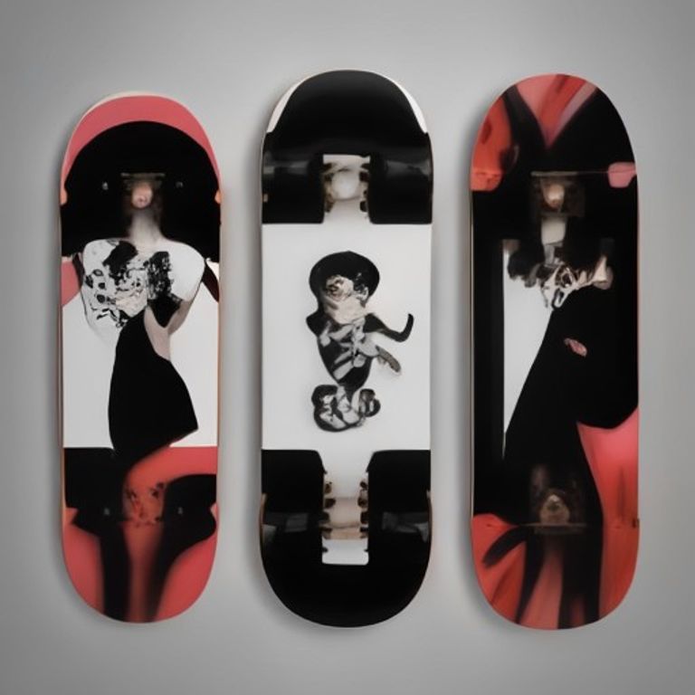 BDTrims Pop Art Skateboard Decks — 3-Pack