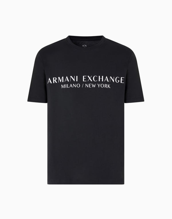 Armani Exchange Milan New York Logo T-Shirt