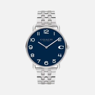 Coach Elliot 2H Quartz Watch — Stainless Steel
