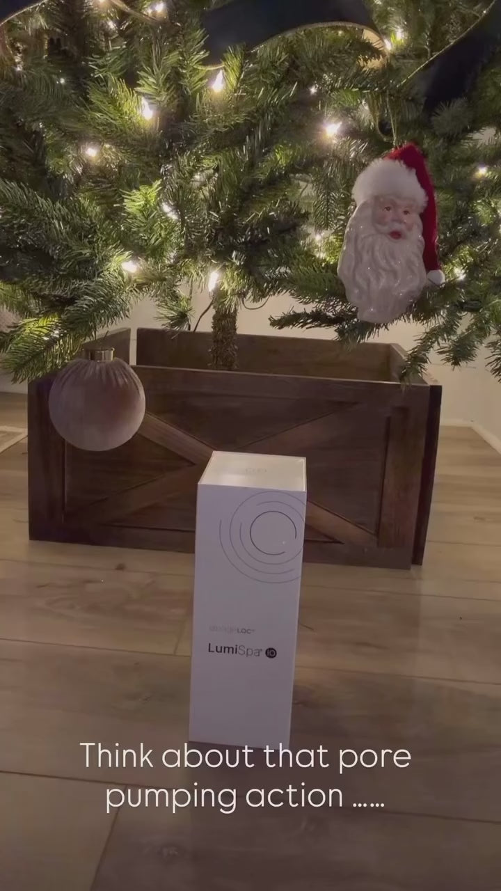 ageLOC LumiSpa iO Black Edition | Smart Facial Cleansing Device for Men