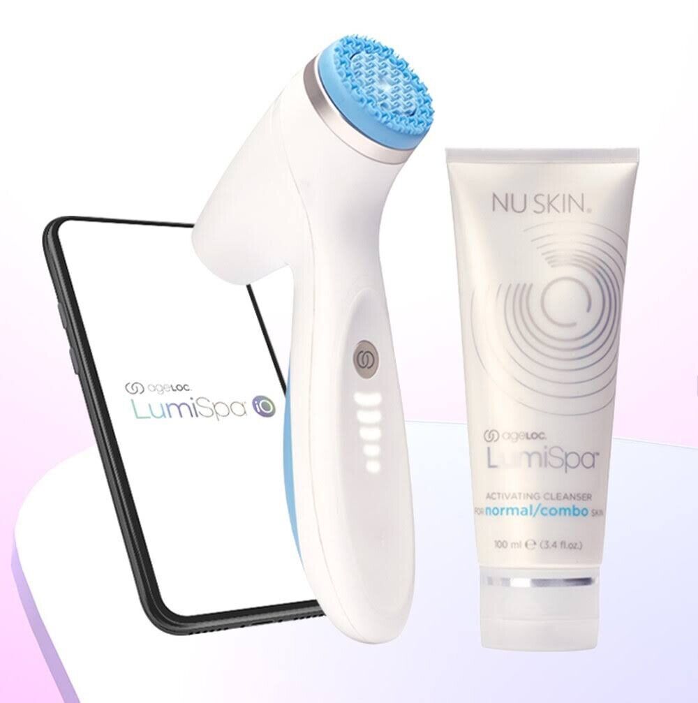 ageLOC LumiSpa iO Smart Facial Cleansing Device - Premium Power Bundle | KZ LUXURY
