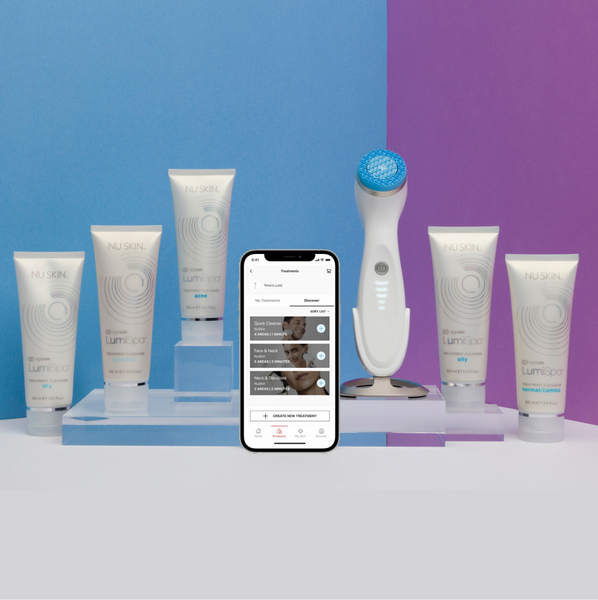 ageLOC LumiSpa iO Smart Facial Cleansing Device - Premium Power Bundle | KZ LUXURY