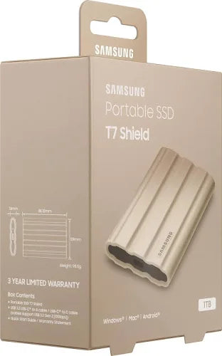 SAMSUNG T7 Shield "Black"